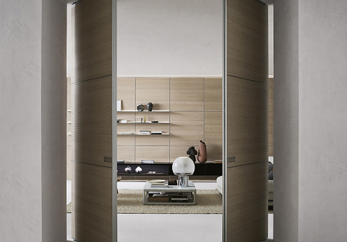 Structure 304 platino, door panel 701 rovere taiga